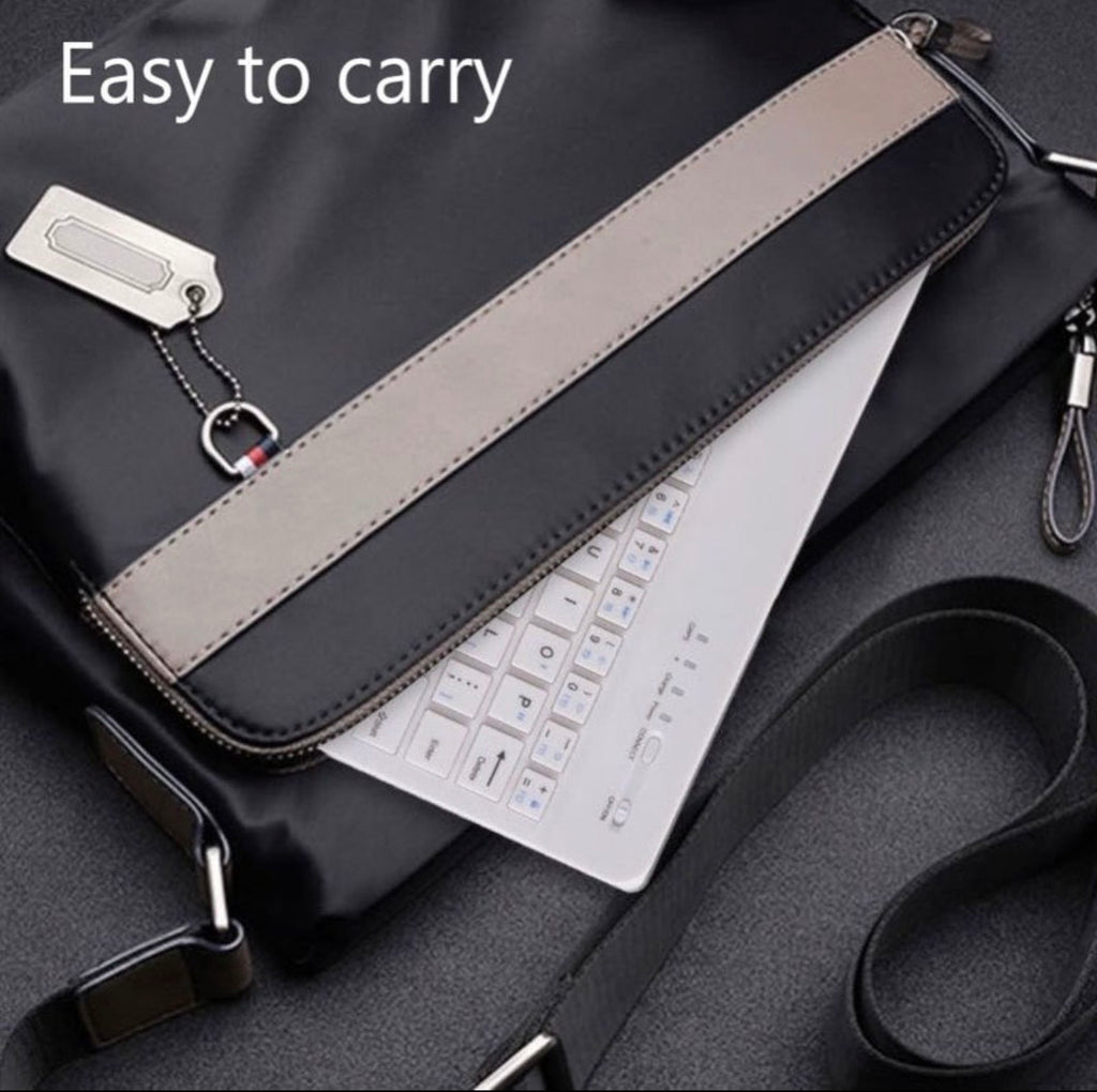 Clavier sans fil Bluetooth ultra-fin Farfi pour iPad, téléphone, tablette