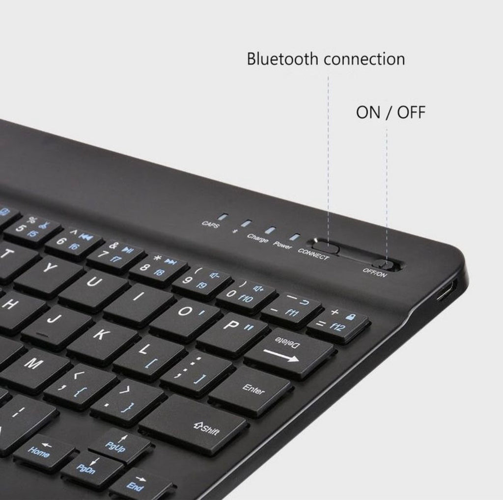 Clavier sans fil Bluetooth ultra-fin Farfi pour iPad, téléphone, tablette